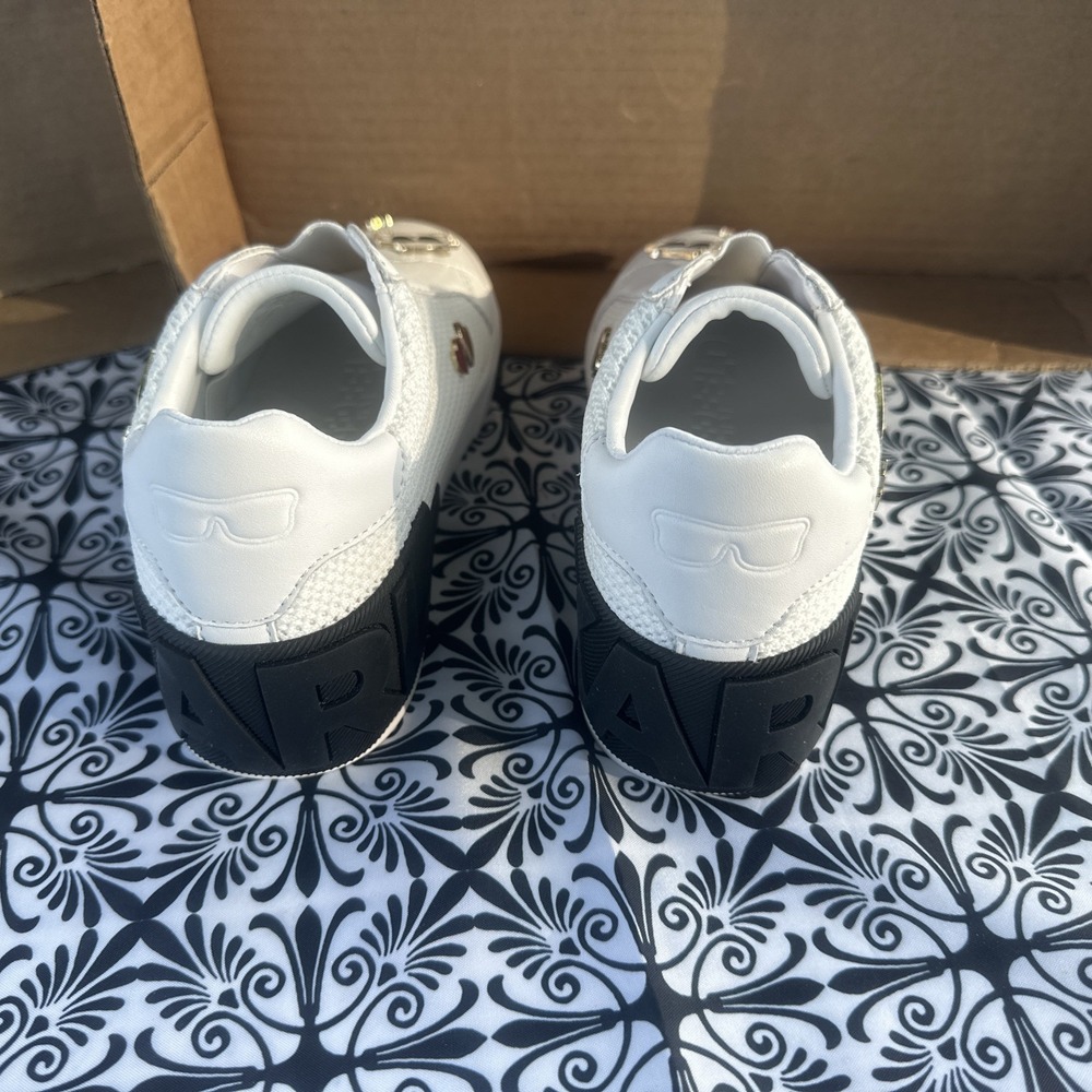 Karl Lagerfeld Paris Women's Mavise Pins‎ Everyday Sneaker US 5.5 - Picture 7 of 8